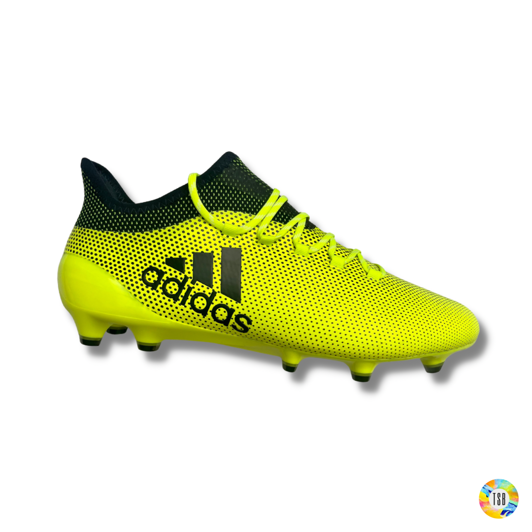 adidas X 17.1 FG Junior Solar Yellow Black TopSpecBoots