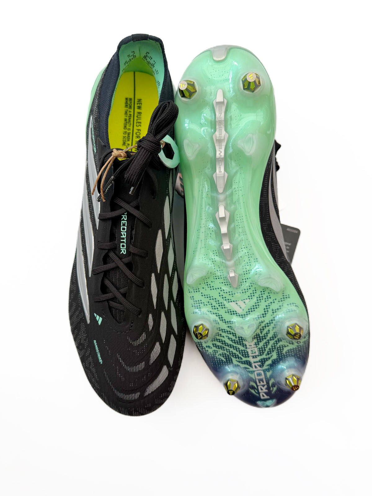 Adidas Predator Elite SG Core Black/Silver Met./Pulse Mint