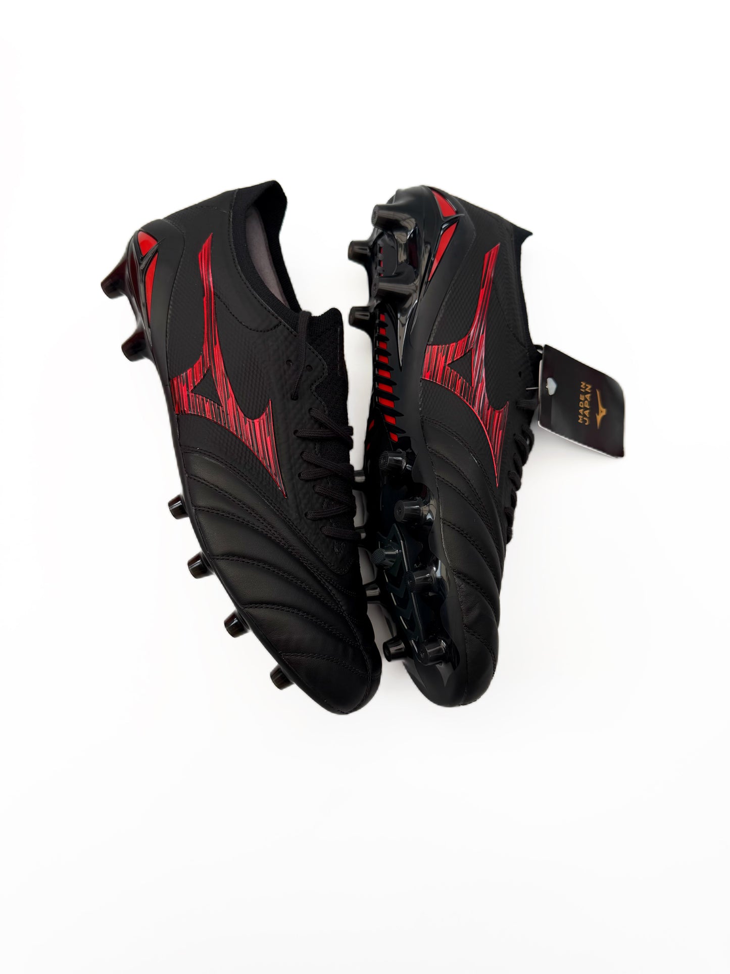 Mizuno Morelia Neo IV Beta Made in Japan FG Black/Morelia 40th Red/Black