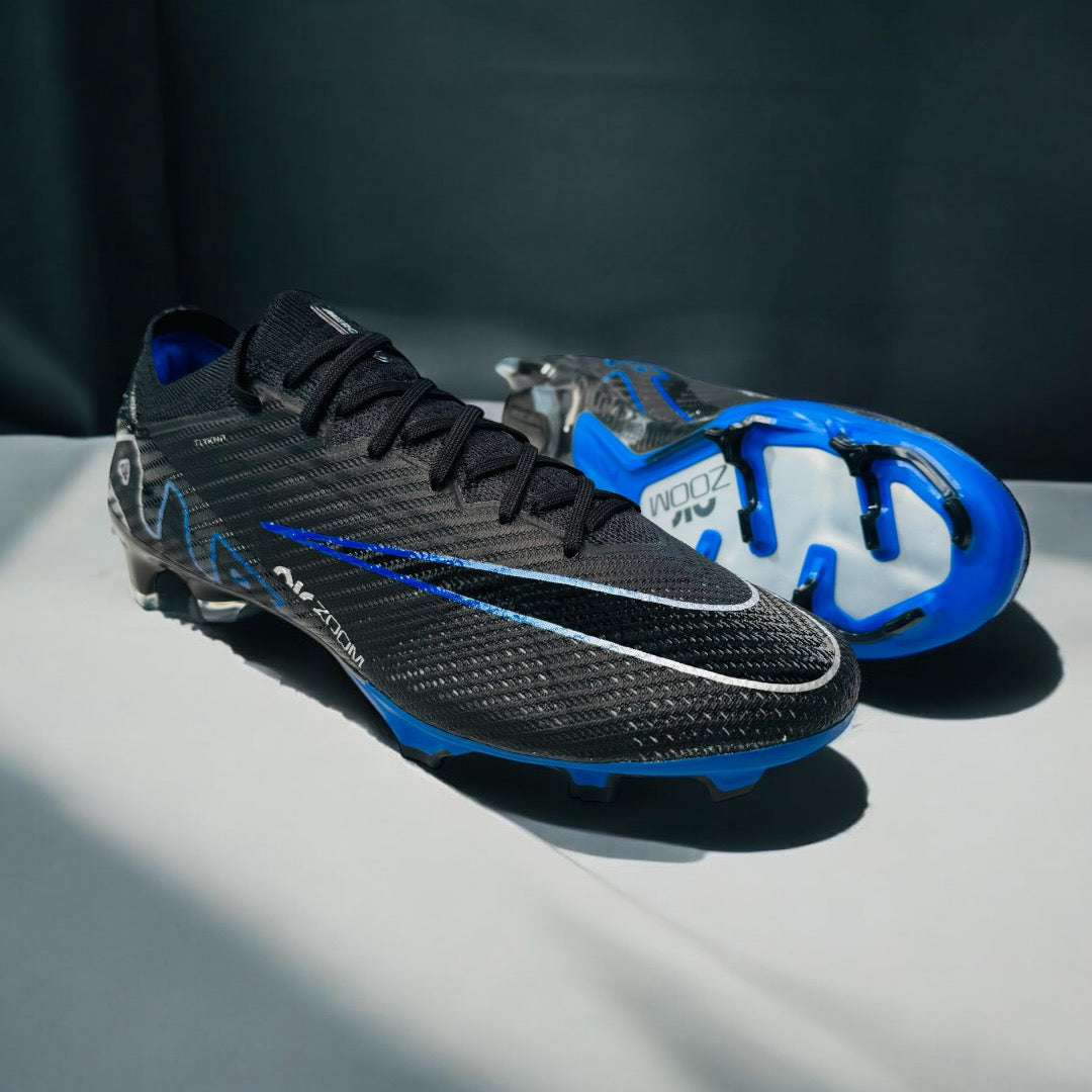 Nike Air Zoom Mercurial Vapor 15 XV Elite FG Black/Chrome/Hyper Royal