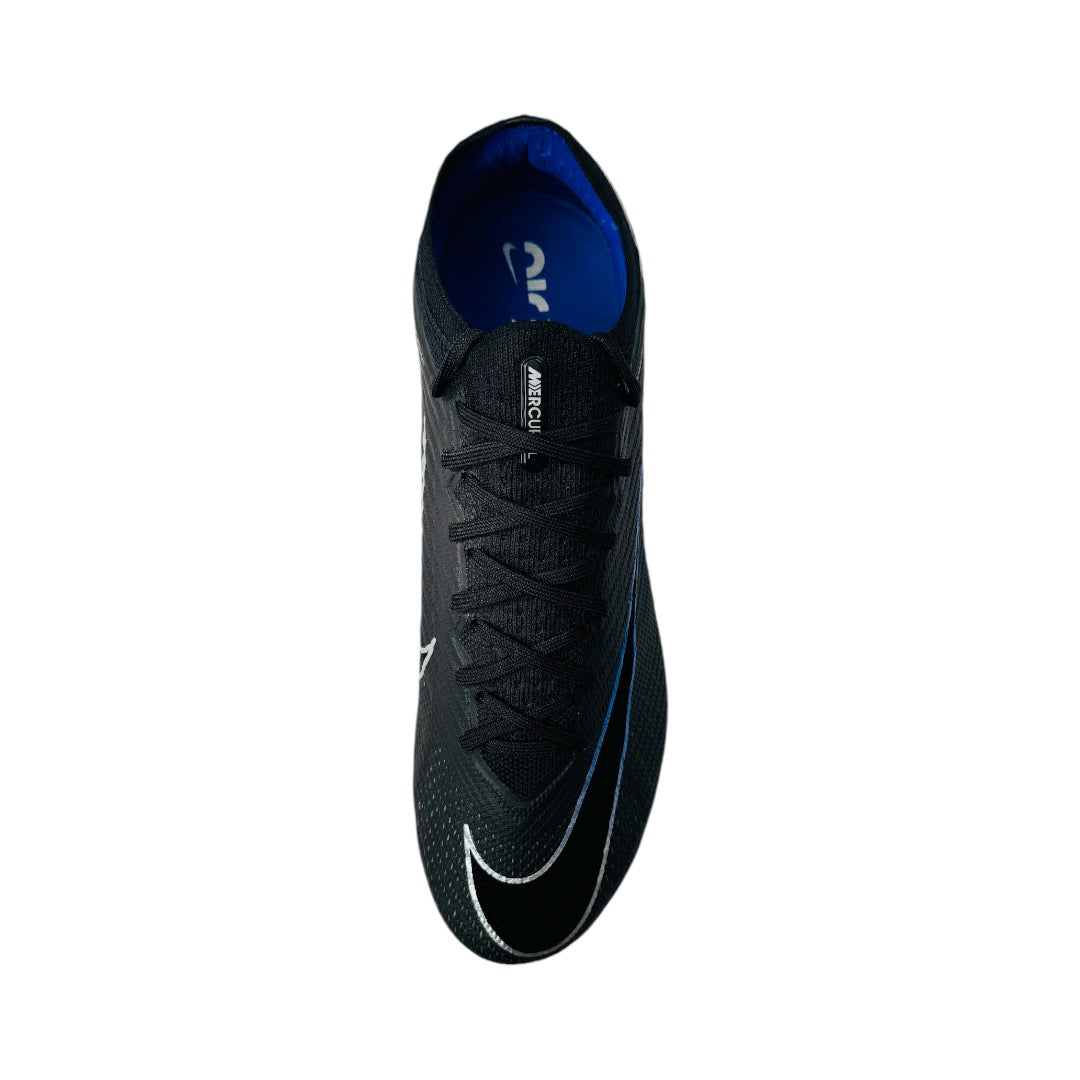 Nike Air Zoom Mercurial Vapor 15 XV Elite FG Black/Chrome/Hyper Royal