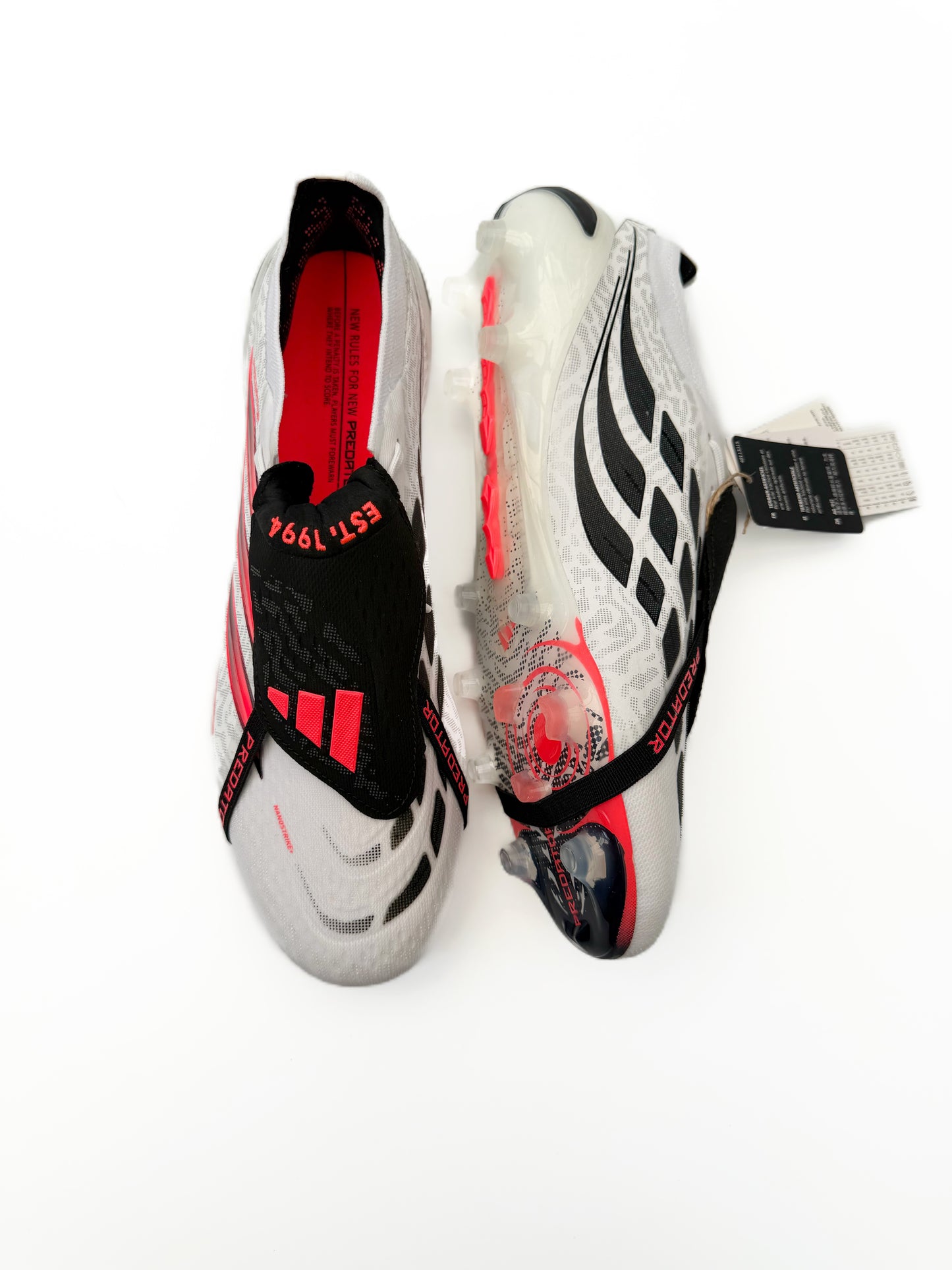 Adidas Predator Elite Tongue AG - Ftwr White/Solar Turbo/Core Black