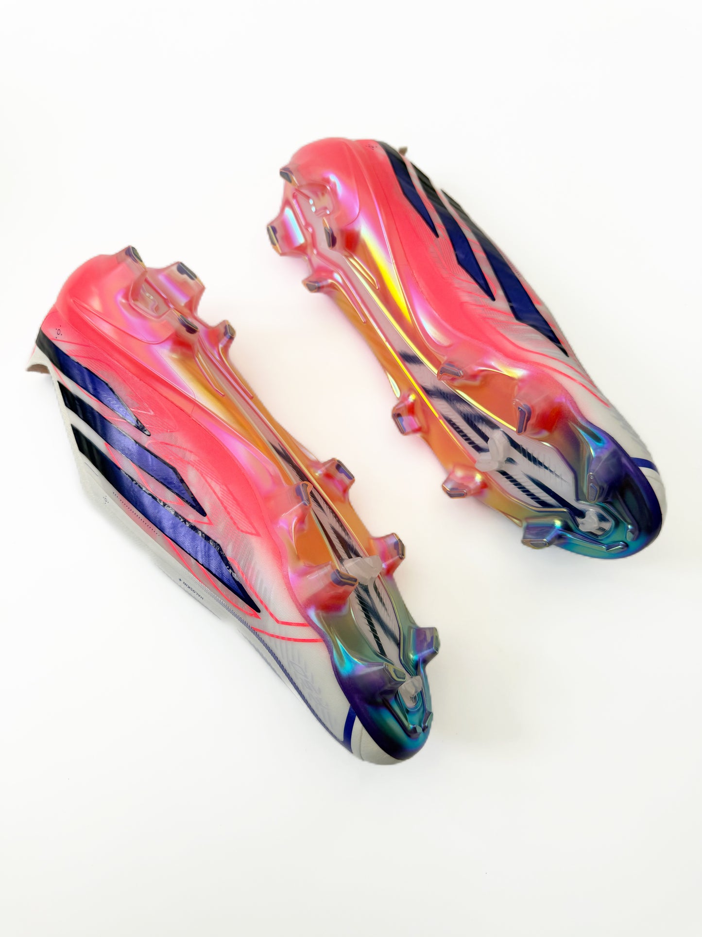 Adidas F50 Hyperfast Elite Laceless FG - Ftwr White/Solar Purple/Solar Turbo