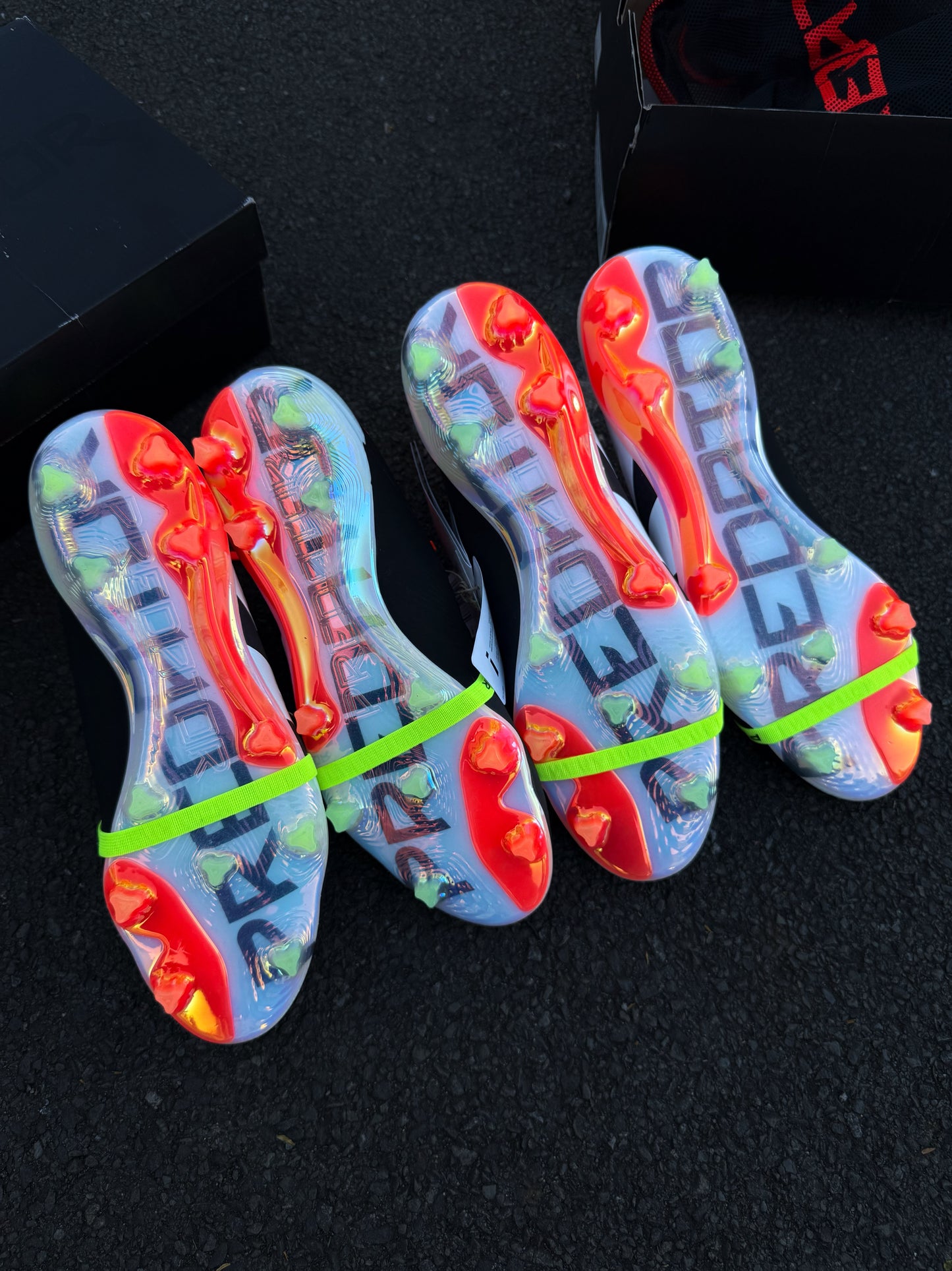 Adidas Predator Elite FT FG 'Solar Energy pack' - Core Black/White/Solar Red