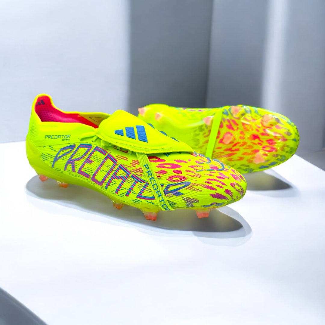 Adidas Predator Elite FT FG - Lucid Lemon/Lucid Blue 'Mystic Victory' Pack