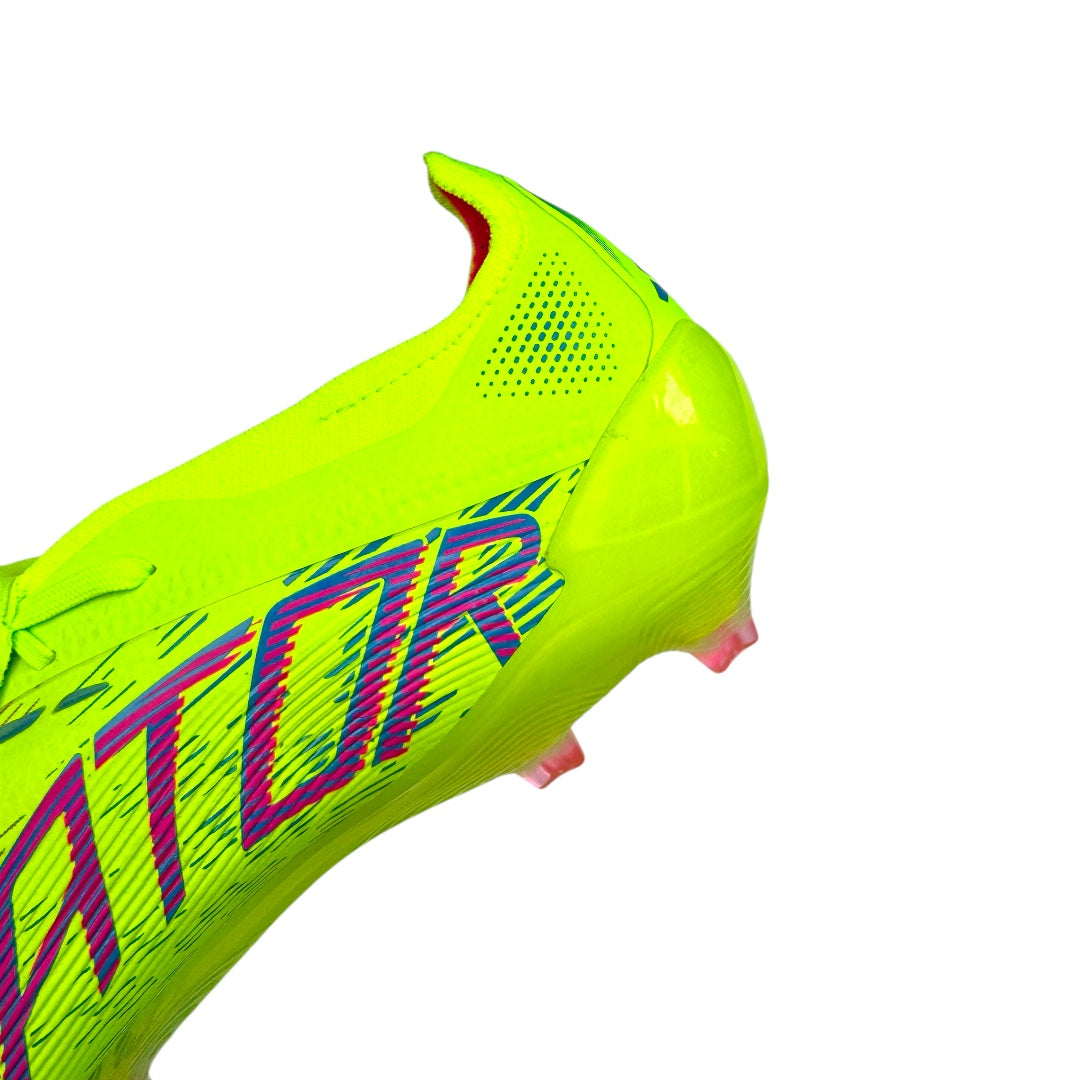 Adidas Predator Elite FT FG - Lucid Lemon/Lucid Blue 'Mystic Victory' Pack