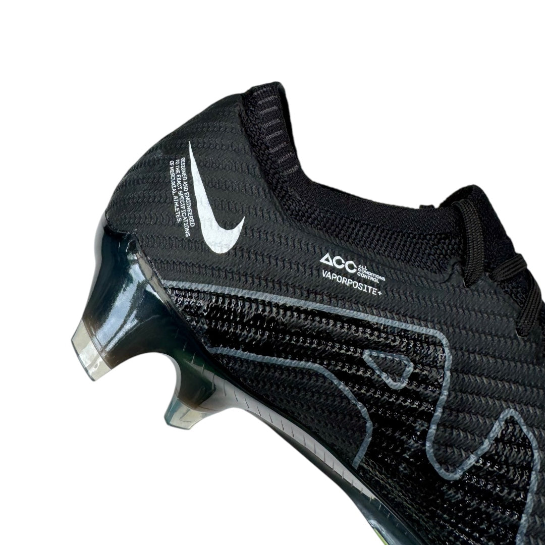 Nike Air Zoom Mercurial Vapor XV 15 Elite FG - Black/Smoke Grey/Summit White/Volt