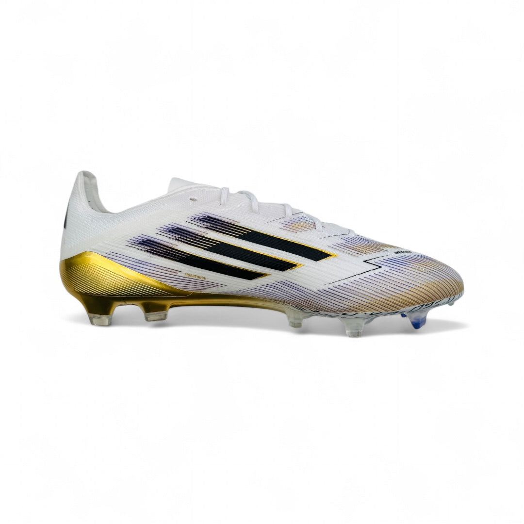 Adidas F50 Elite FG 'Road to Glory' Pack - White/Core Black/Met Gold