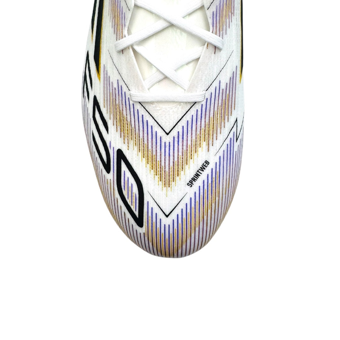 Adidas F50 Elite FG 'Road to Glory' Pack - White/Core Black/Met Gold