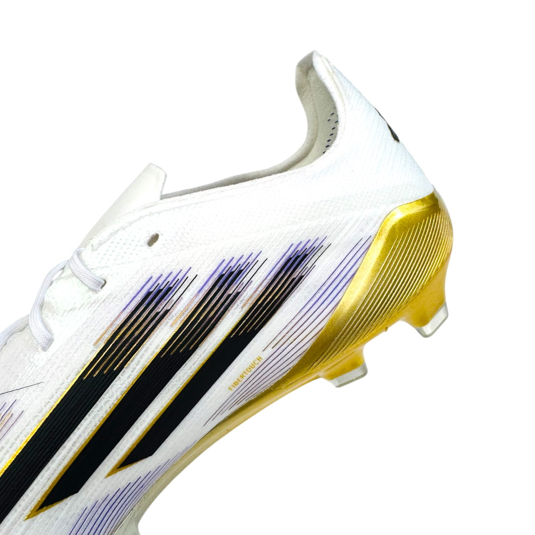 Adidas F50 Elite FG 'Road to Glory' Pack - White/Core Black/Met Gold