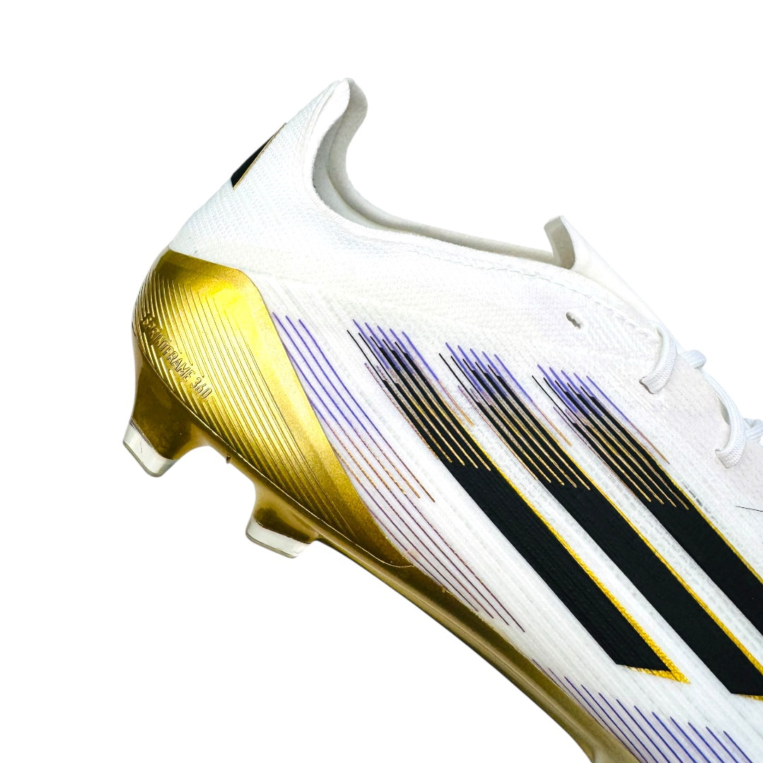 Adidas F50 Elite FG 'Road to Glory' Pack - White/Core Black/Met Gold