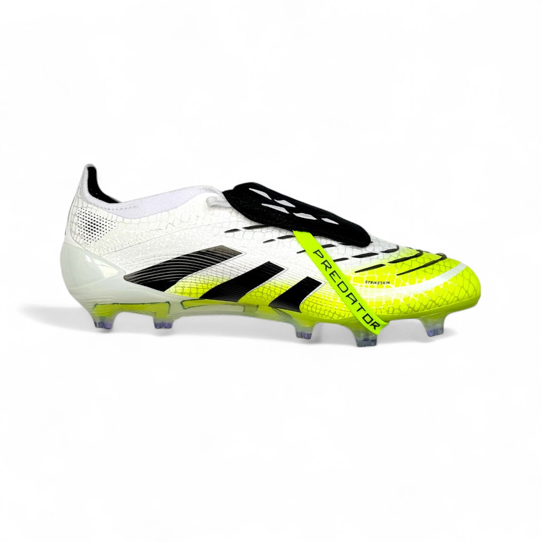 Adidas Predator Elite FT FG 'Radiant Blaze' Pack - White/Black/Lucid Lemon