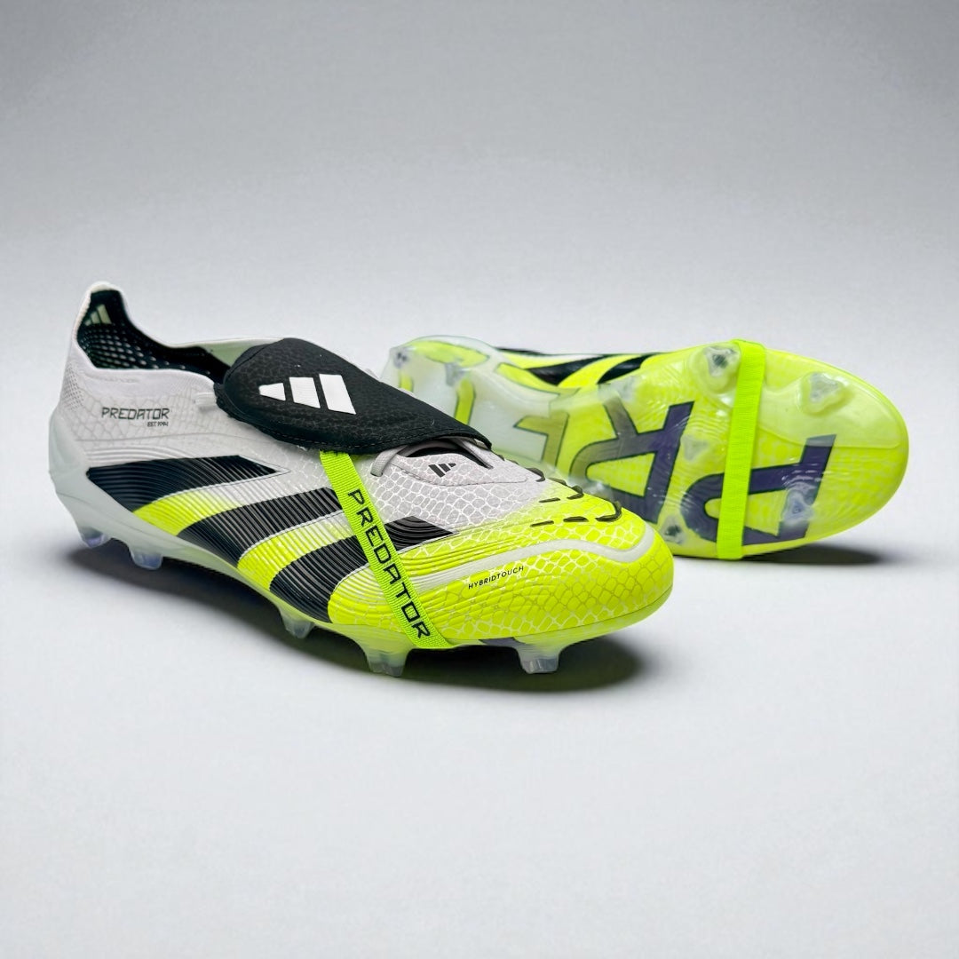 Adidas Predator Elite FT FG 'Radiant Blaze' Pack - White/Black/Lucid Lemon