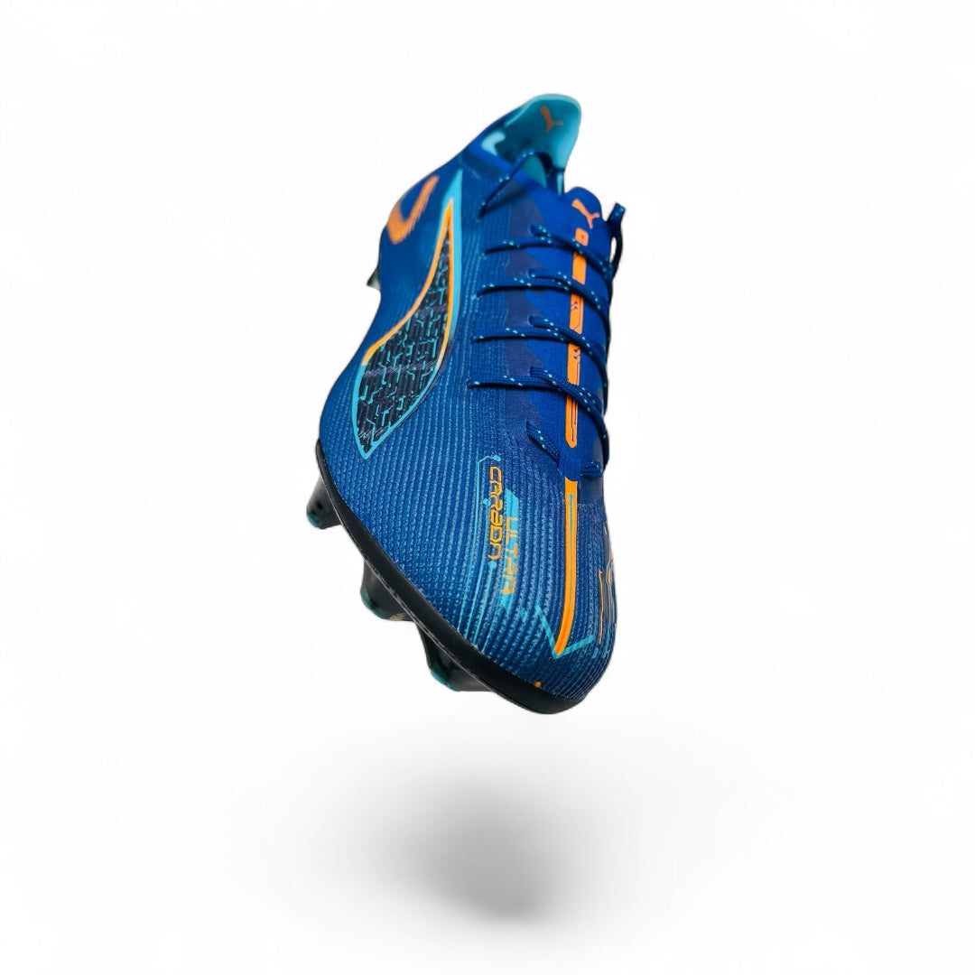 Puma Ultra 5 Carbon Speed (Special Edition) FG Vivid Blue/Heat Fire/Bright Aqua/Puma Black