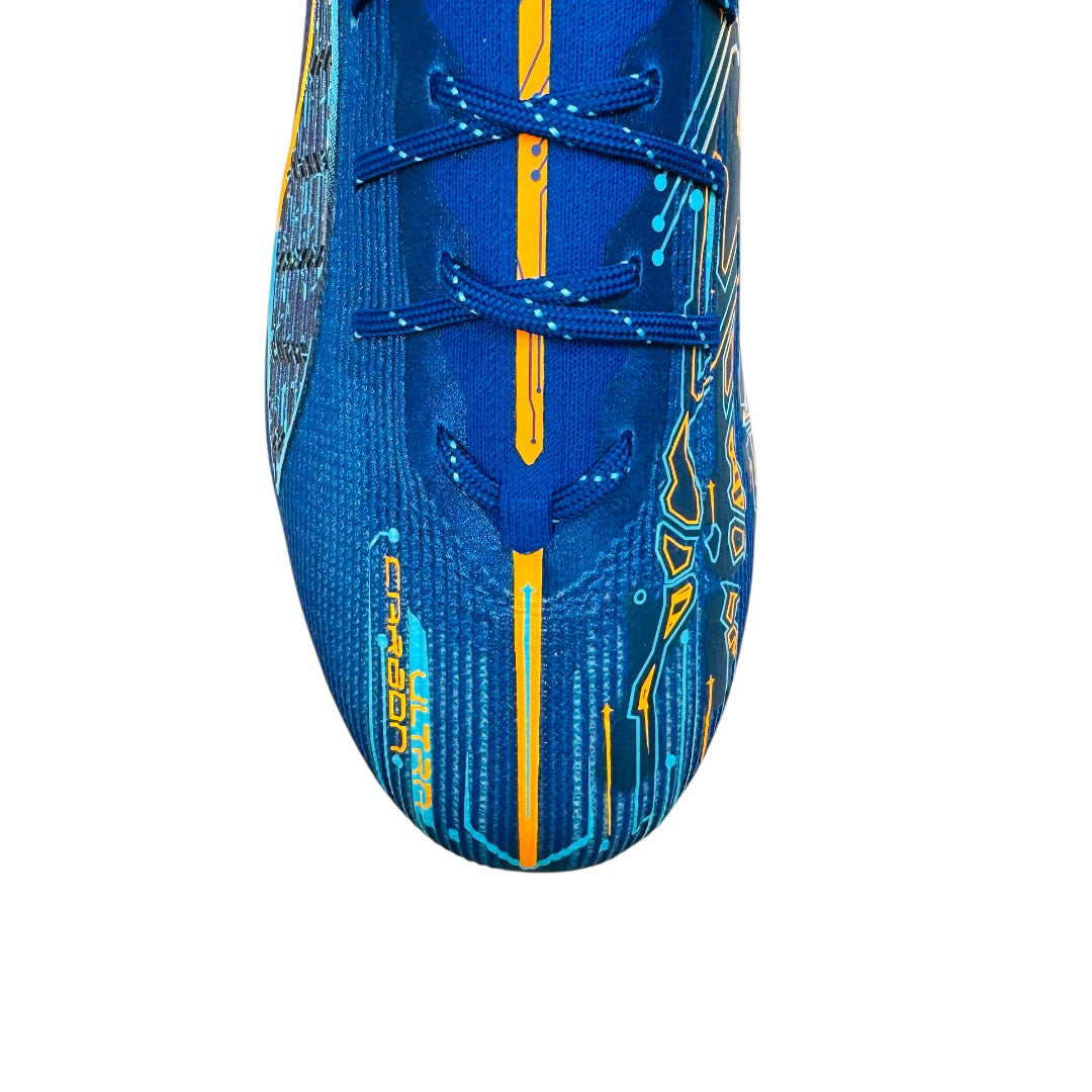 Puma Ultra 5 Carbon Speed (Special Edition) FG Vivid Blue/Heat Fire/Bright Aqua/Puma Black