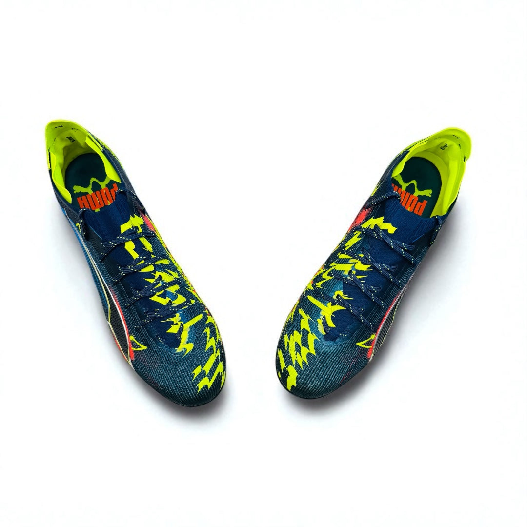 Puma Ultra 6 Carbon 'Dare to' Pack FG (Limited Release) - Persian Blue/Puma Aged Silver/Puma Black/Lime Squeeze