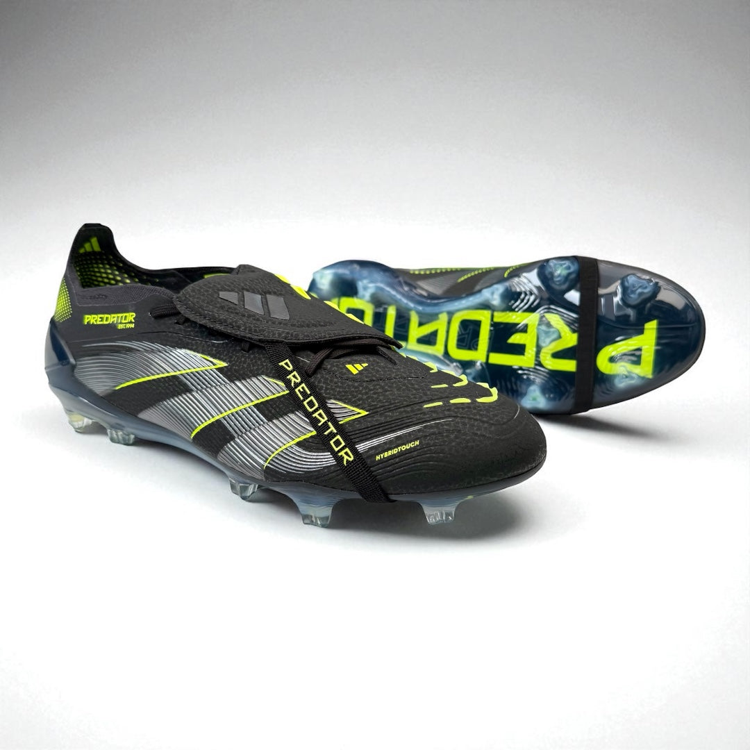 Adidas Predator Elite FT FG - Core Black/Carbon/Lucid Lemon 'Electric Stealth'
