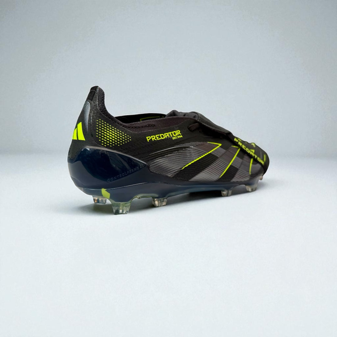 Adidas Predator Elite FT FG - Core Black/Carbon/Lucid Lemon 'Electric Stealth'