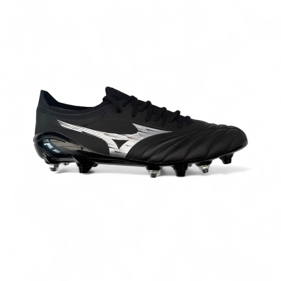 MIZUNO MORELIA NEO IV BETA ELITE MIX SG Black/Galaxy Silver/Black.
