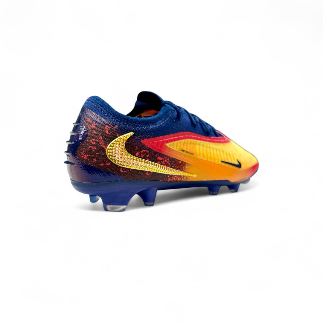 NIKE PHANTOM 6 ELITE LOW X HAALAND FG Laser Orange/Lemon Venom/Blue Void
