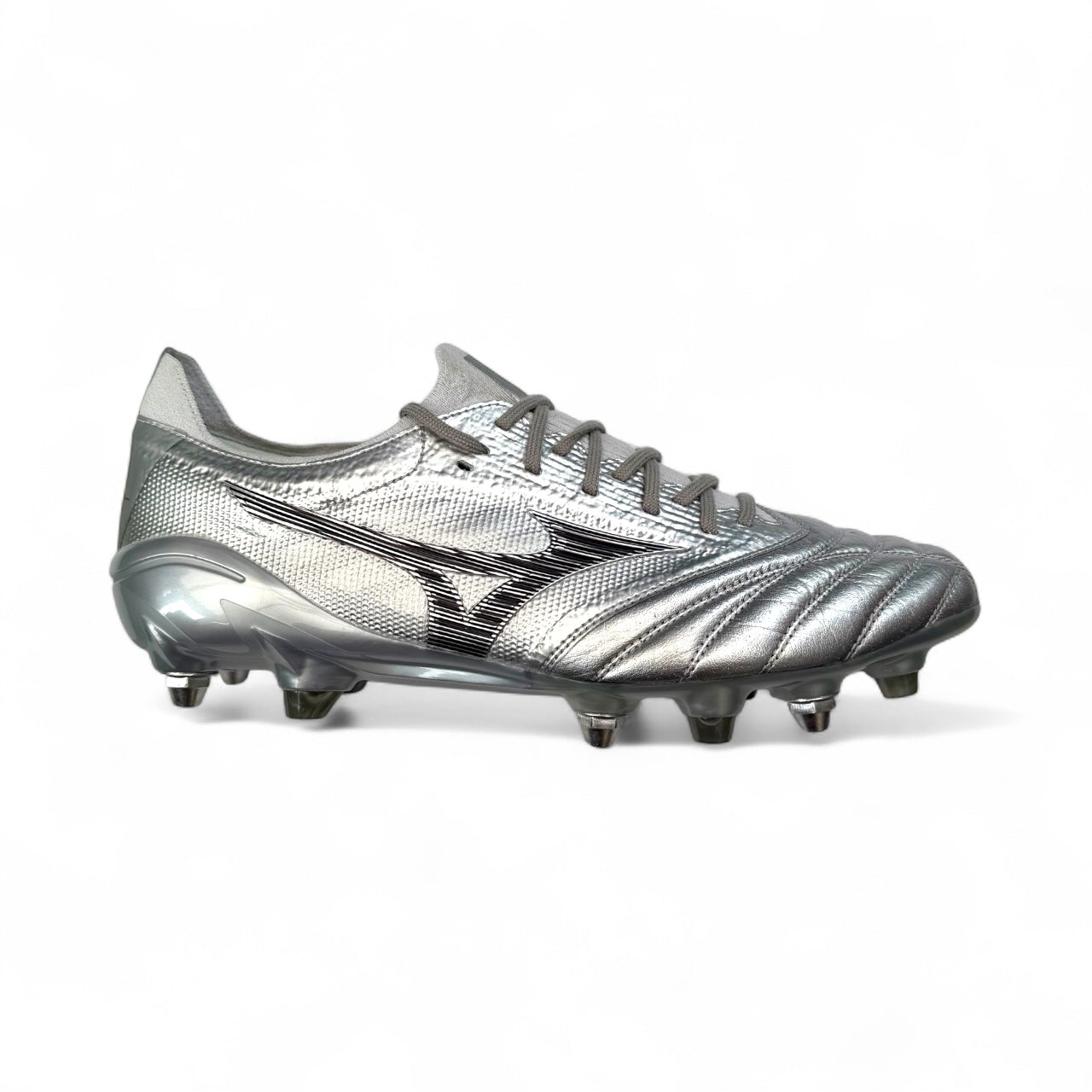 MIZUNO MORELIA NEO IV BETA MADE IN JAPAN SG Galaxy Silver/Gold/Cool Gray