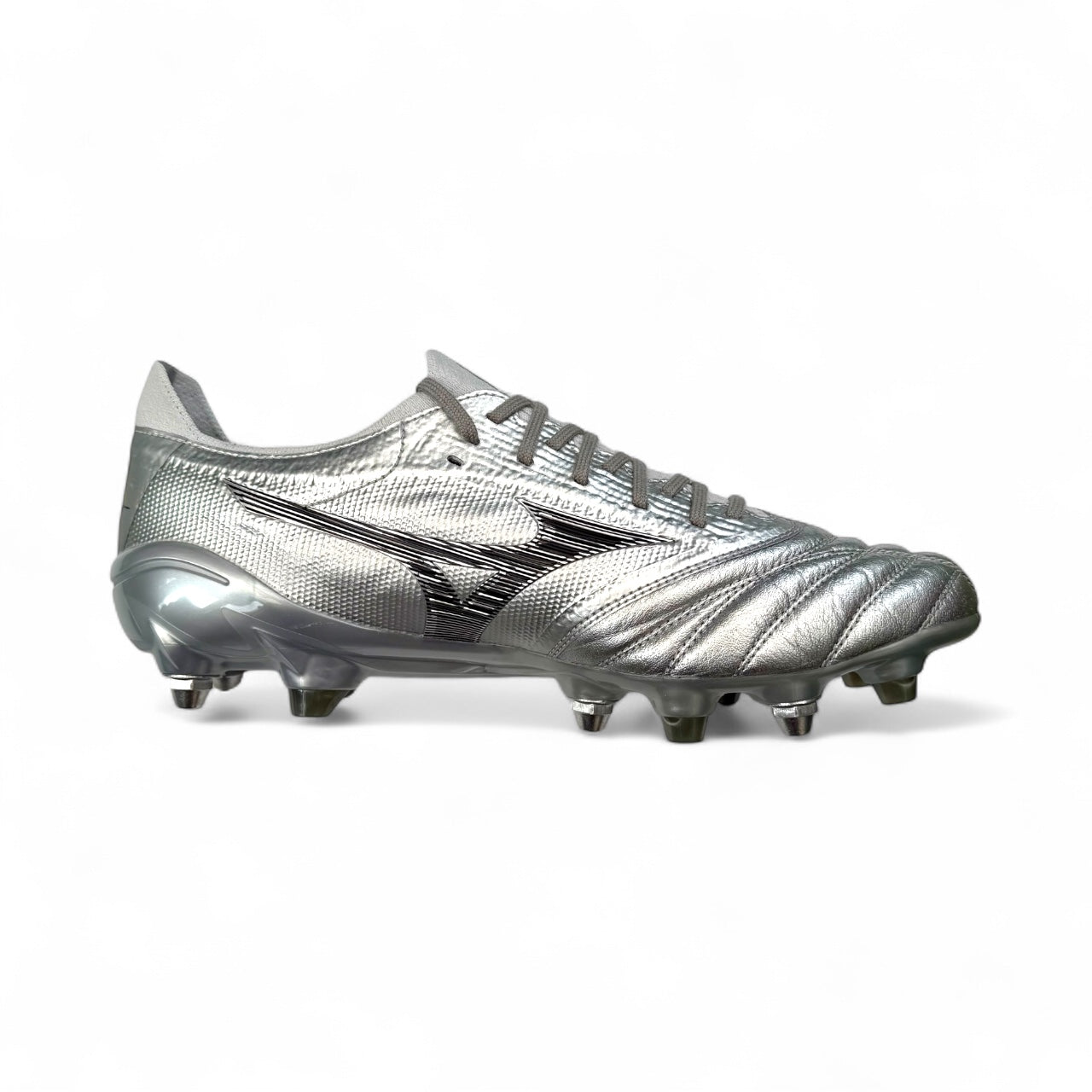 MIZUNO MORELIA NEO IV BETA MADE IN JAPAN SG Galaxy Silver/Gold/Cool Gray