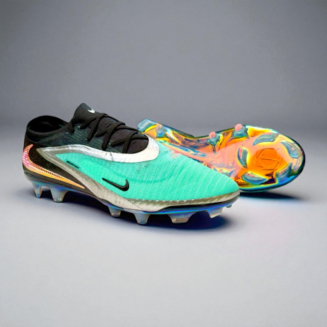 NIKE PHANTOM 6 ELITE LE LOW FG Hyper Turq/Chrome/Black/Total Crimson
