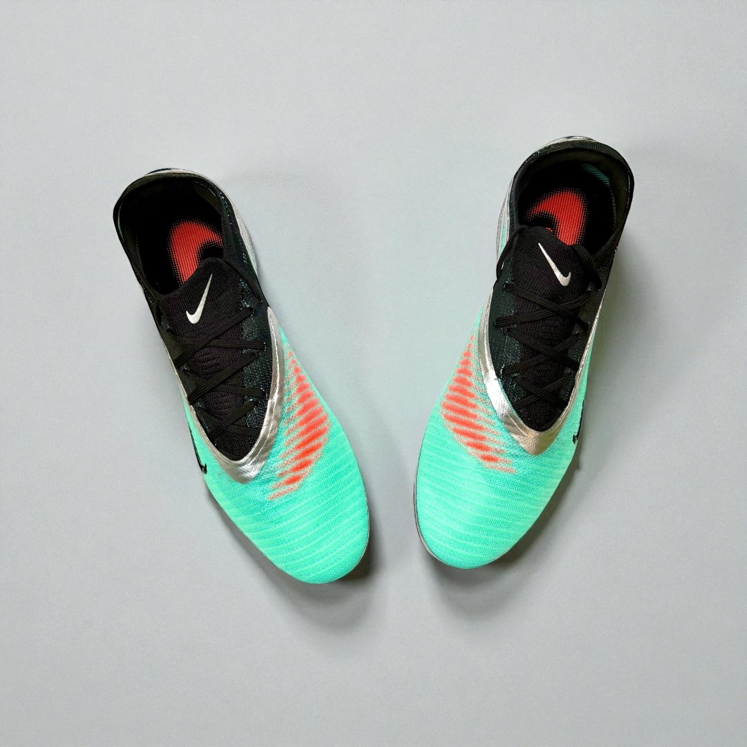 NIKE PHANTOM 6 ELITE LE LOW FG Hyper Turq/Chrome/Black/Total Crimson