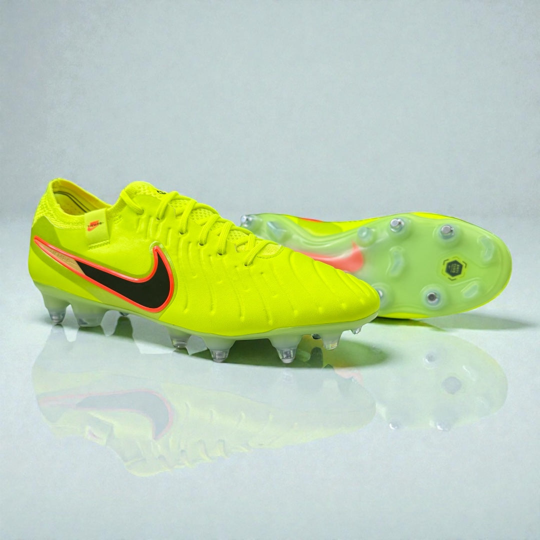 Nike Tiempo Legend 10 Elite SG 'Max Voltage' pack Volt/Black