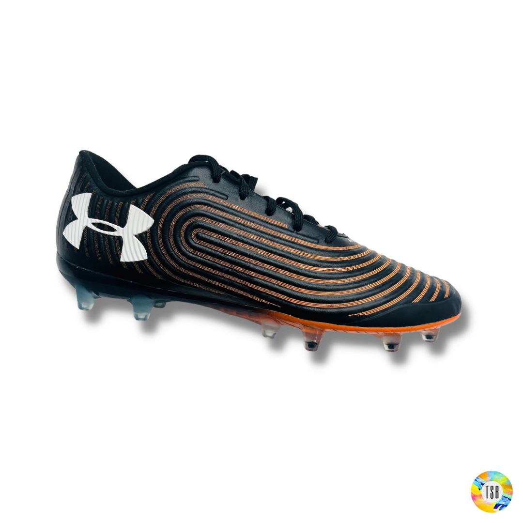 Under Armour Magnetico Control Pro FG Black Orange TopSpecBoots