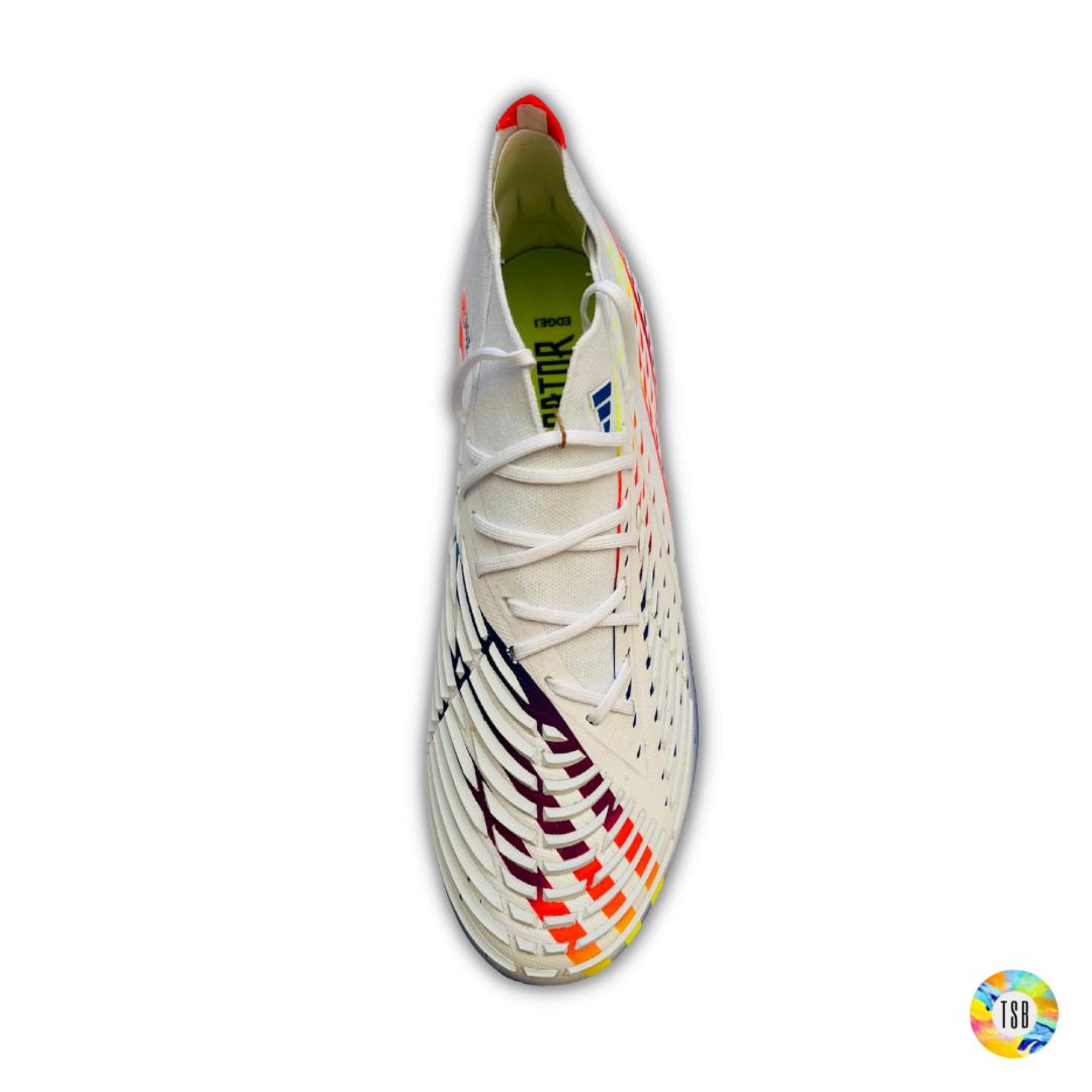Adidas Predator Edge.1 Soft Ground (World cup release) - White/Yellow/Blue - TopSpecBoots