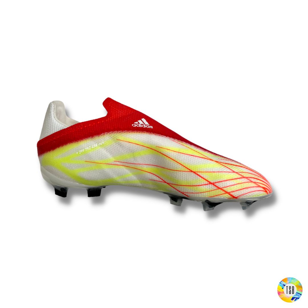 Adidas Speedflow + Firm Ground - Team Red/White/Yellow - TopSpecBoots