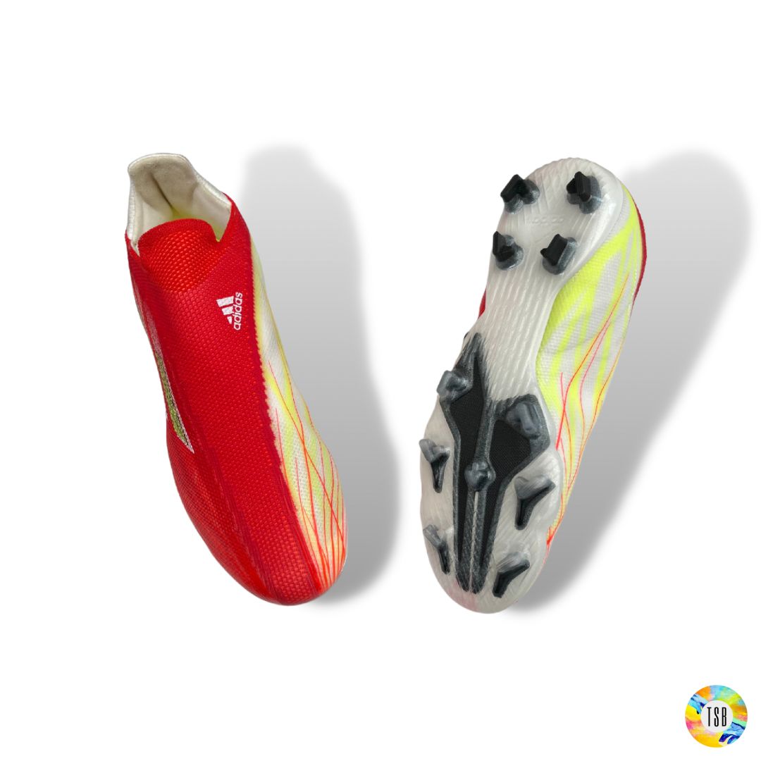 Adidas Speedflow + Firm Ground - Team Red/White/Yellow - TopSpecBoots