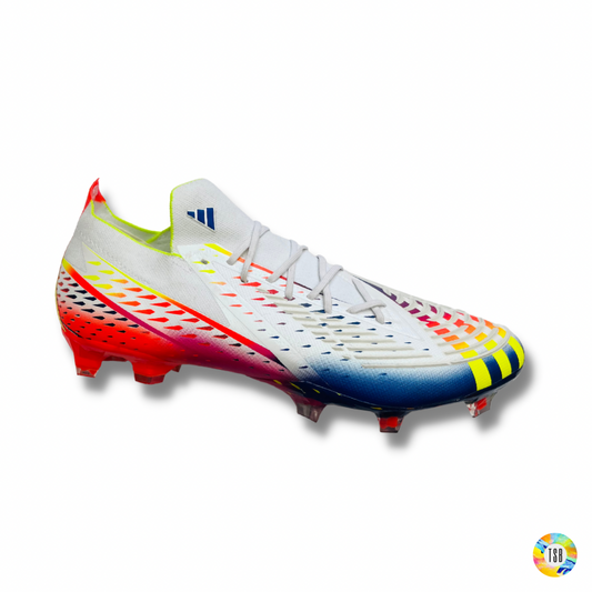 adidas Predator Edge.1 Low FG White/Solar Yellow/Power Blue