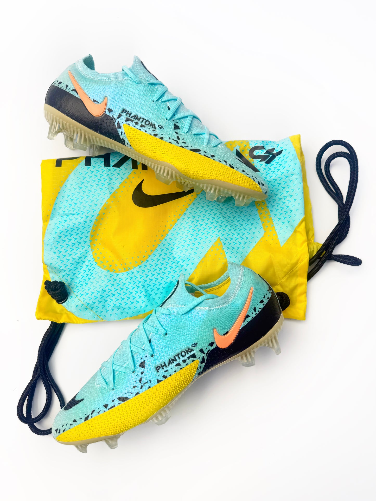 Nike Phantom GT II Elite FG - Glacier Ice/Black/Yellow Strike