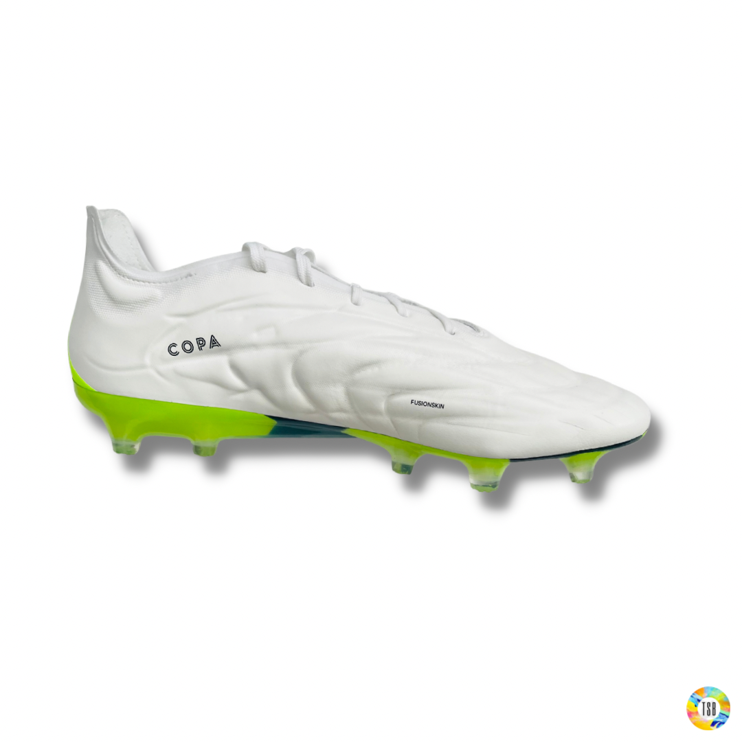 adidas Copa Pure.1 FG White/Core Black/Lucid Lemon