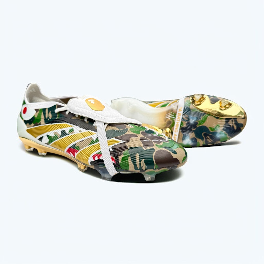 Adidas Predator Elite FT FG X BAPE FG Hemp/Gold Met/Ftwr White