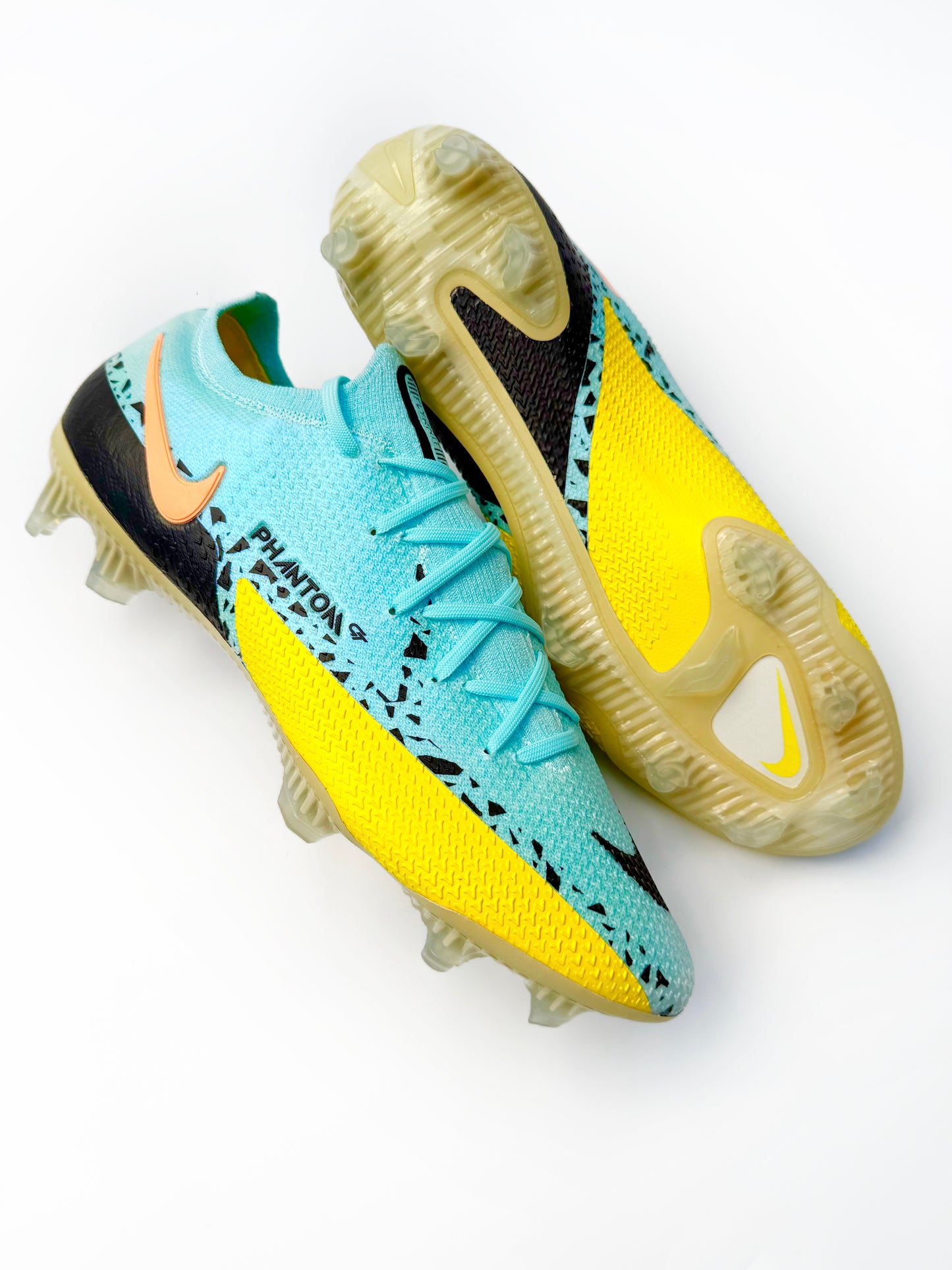 Nike Phantom GT II Elite FG - Glacier Ice/Black/Yellow Strike