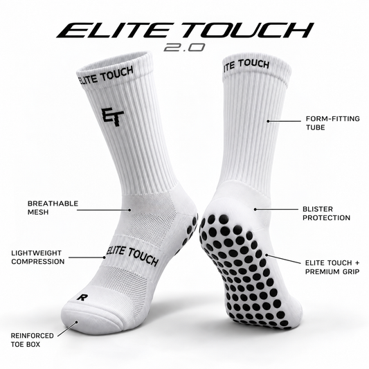 Elite Touch 2.0 Grip Socks (Mid Calf)