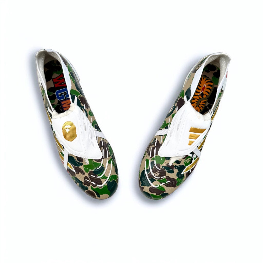 Adidas Predator Elite FT FG X BAPE FG Hemp/Gold Met/Ftwr White