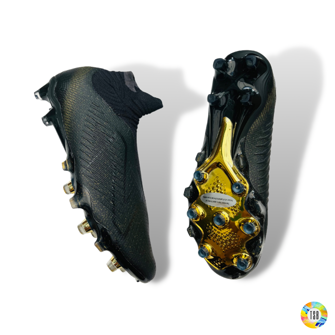 Black gold store new balance cleats