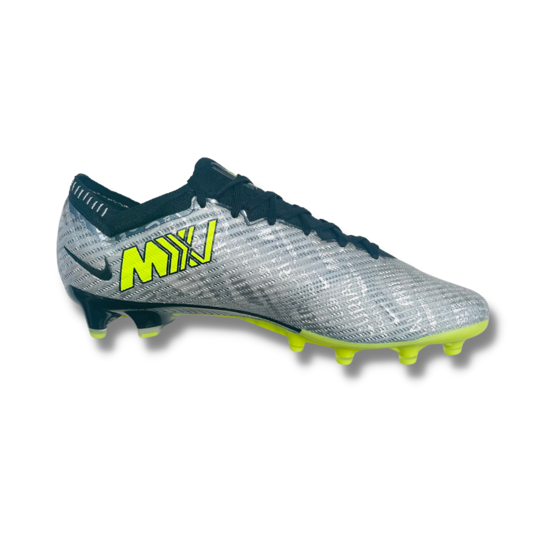 Nike Air Zoom Mercurial Vapor Elite XXV AG Metallic Silver Volt Blac TopSpecBoots