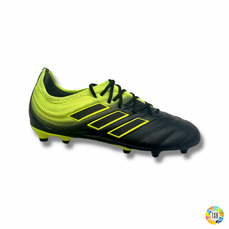 Adidas Copa 19.1 Firm Grass- Black/Yellow