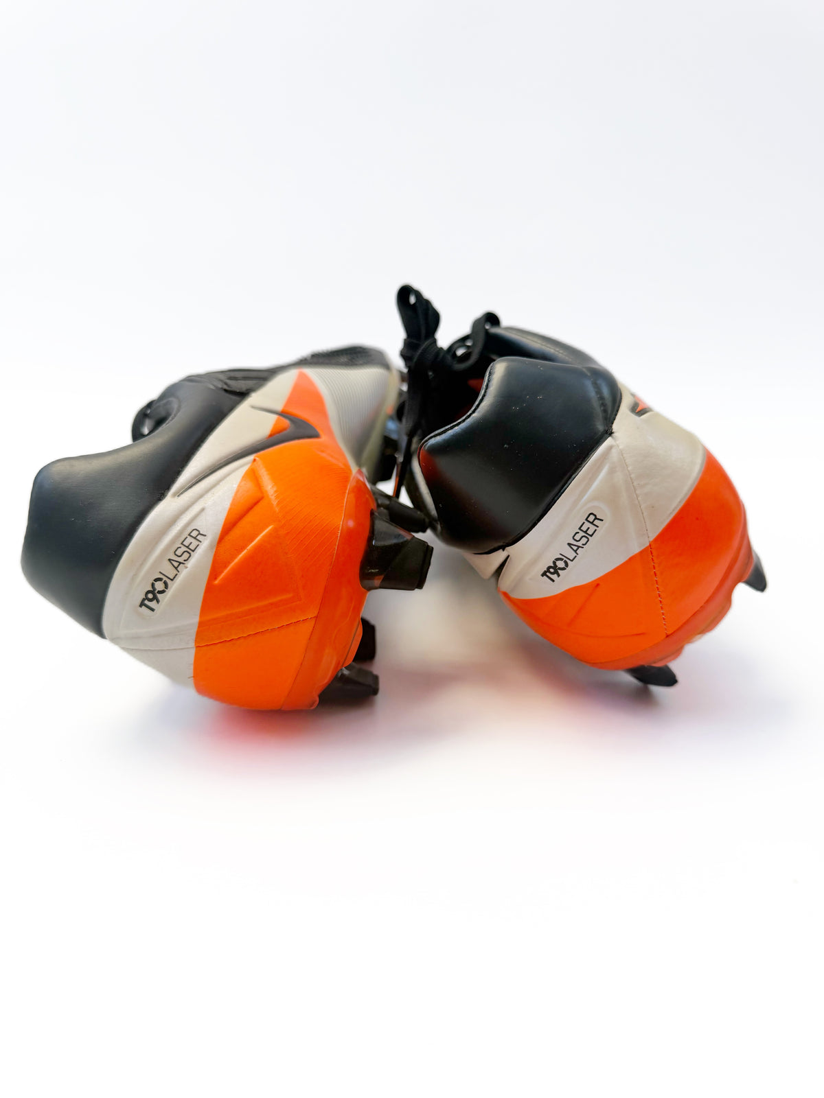 NIKE Total 90 T90 Laser 4 FG - White / Total Orange / Black