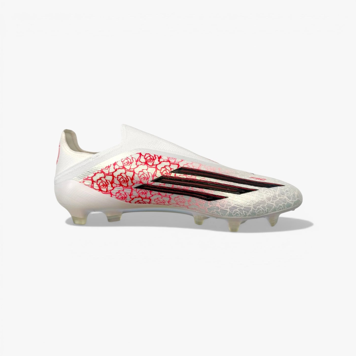 Adidas F50 Elite Laceless x Lamie Yamal FG - Ftwr White/Core Black/Lucid Red