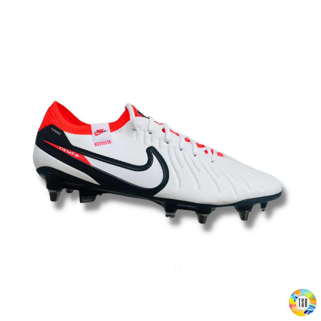 Nike Tiempo Legend X 10 Elite SG- Player edition - White/Black/Crimson