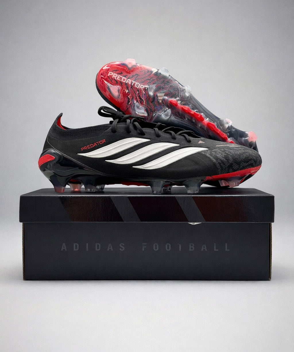 Adidas Predator Elite FG 'DNA' pack - Black/White/Red