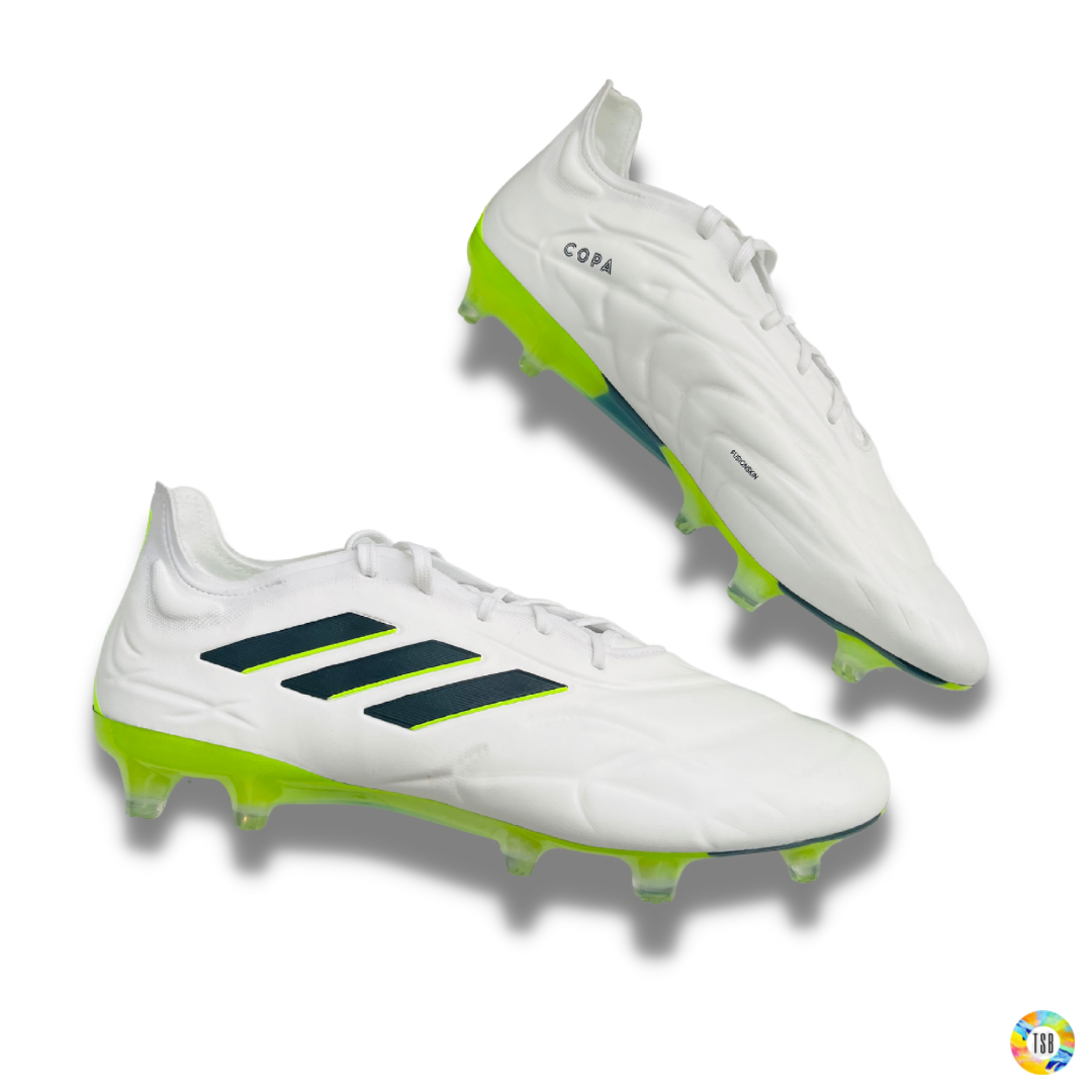 adidas Copa Pure.1 FG White/Core Black/Lucid Lemon