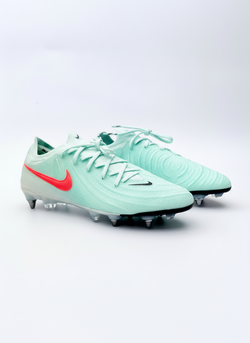 Nike Phantom GX2 Elite SG-Player Edition Mint/Atomic Red 'Mad Energy' Pack (Made in Bosnia)