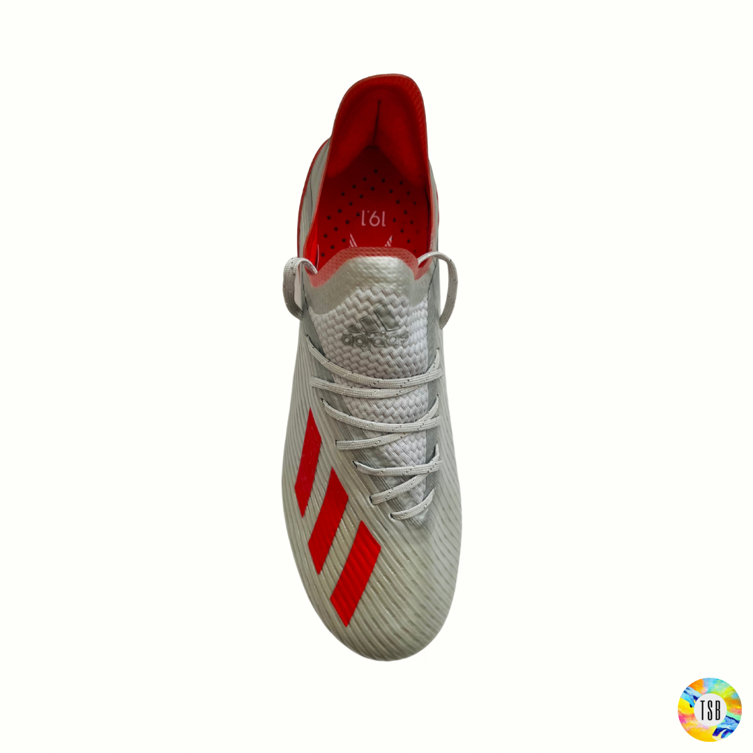 Adidas X 19.1 SG Metalic silver Red